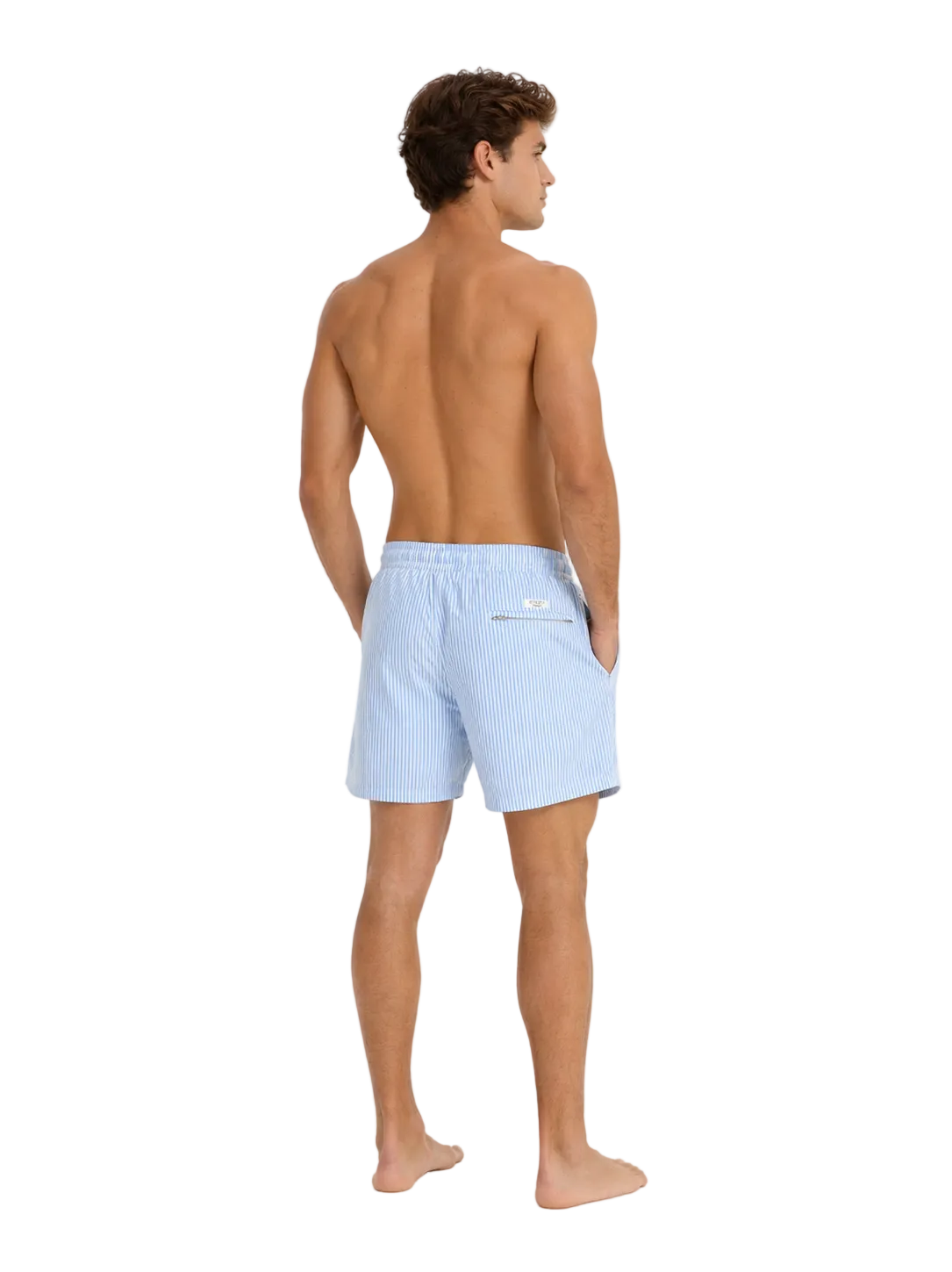 Costa Shorts in Blue & White